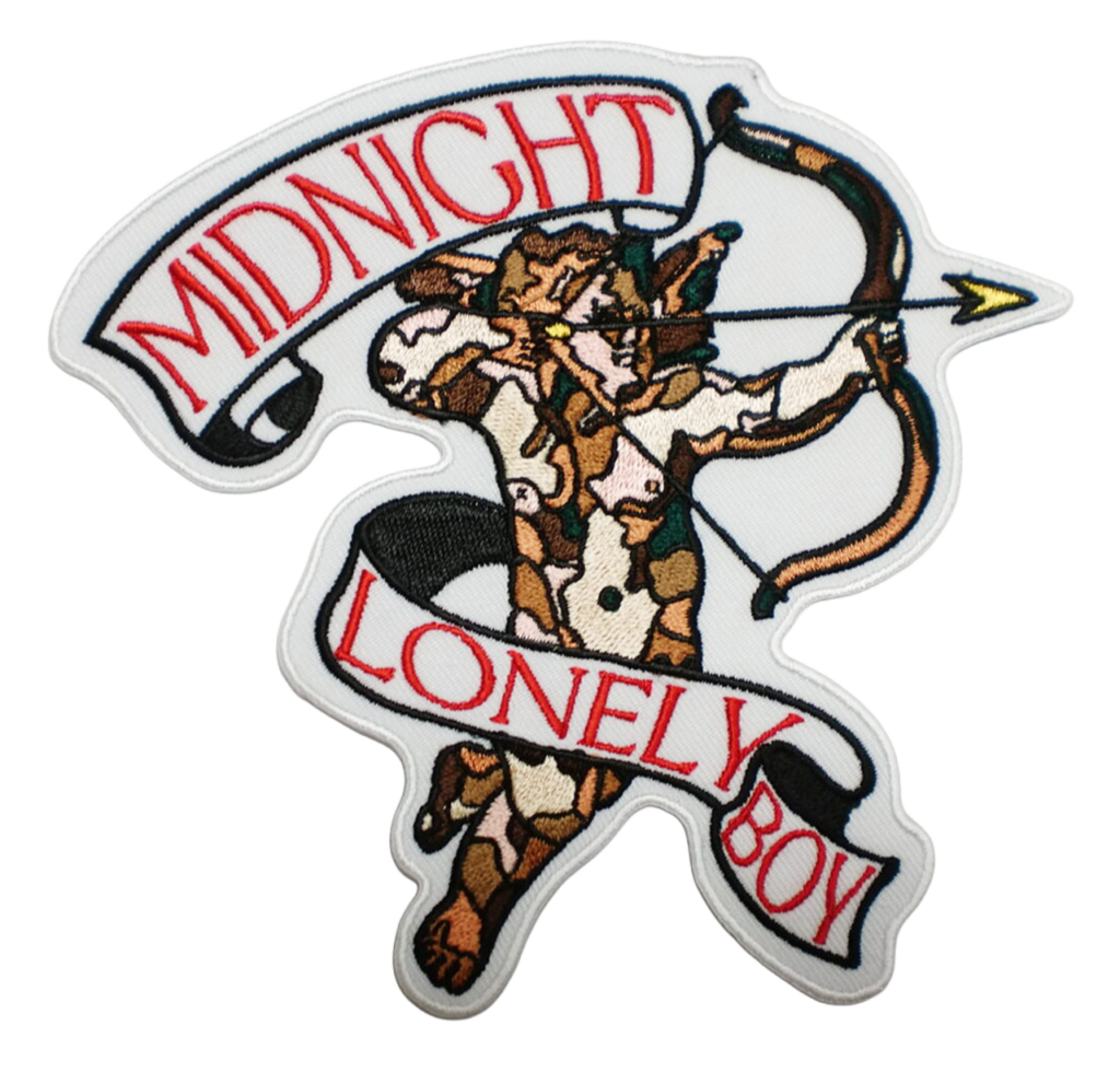 「MIDNIGHT LONELY BOY　キューピッド」オリジナルワッペン制作事例