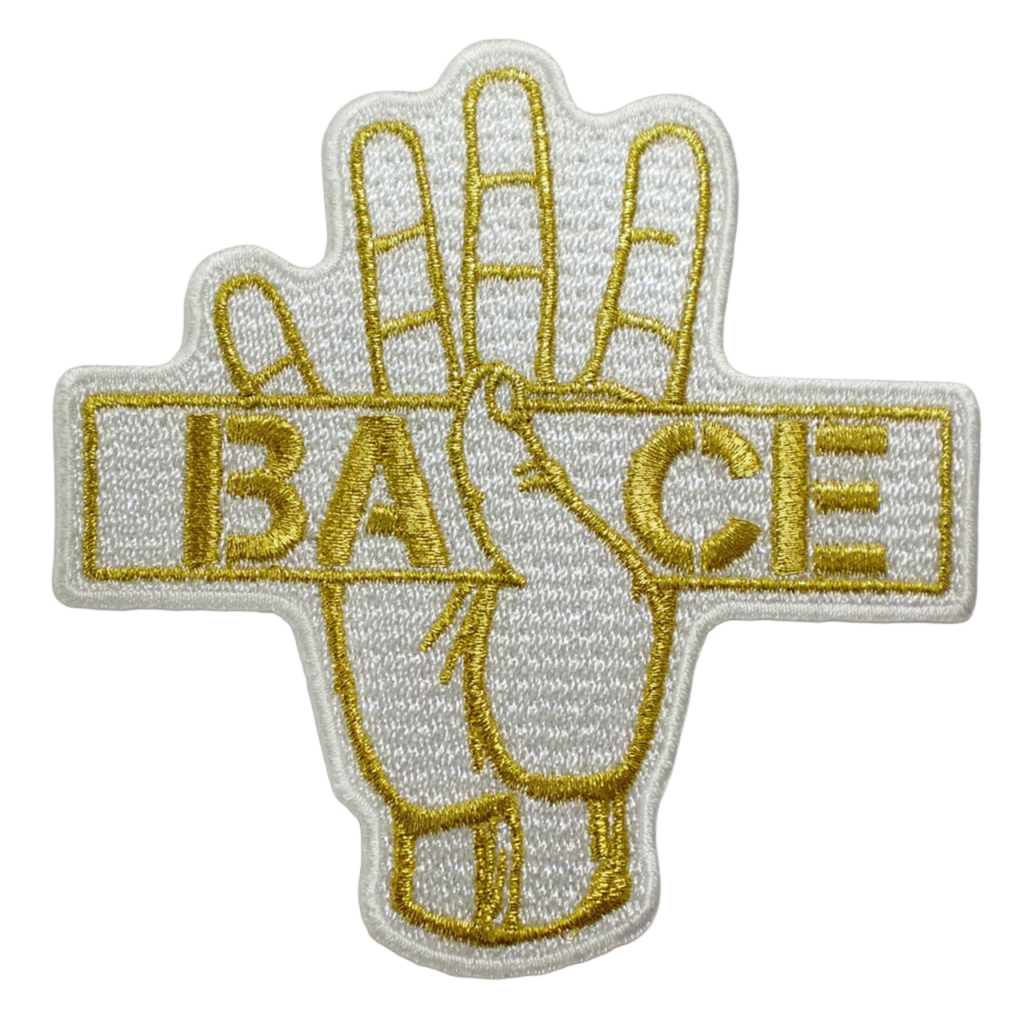 「BACE　ハンド」オリジナルワッペン制作事例