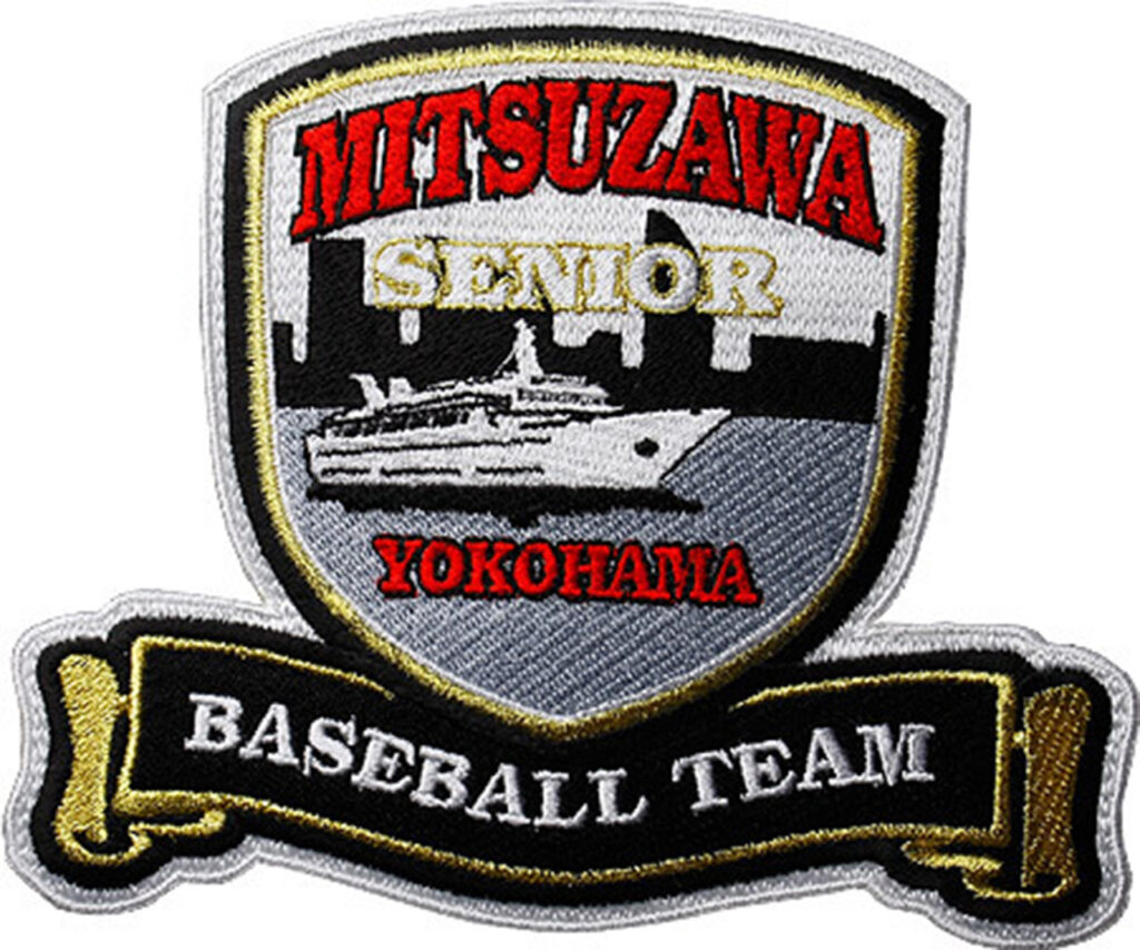 「MITSUZAWA SENIOR YOKOHAMA」オリジナルワッペン制作事例