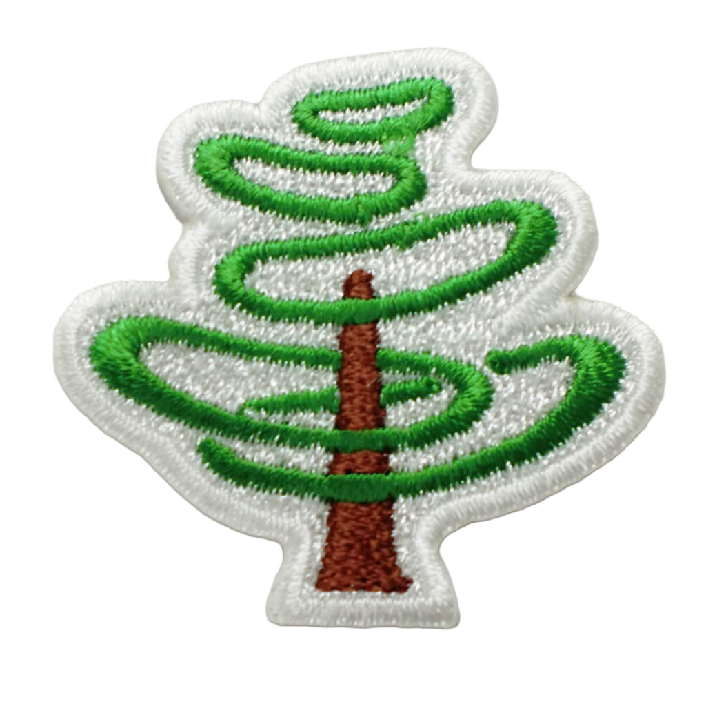 「スパイラルツリーモチーフ」オリジナルワッペン制作事例