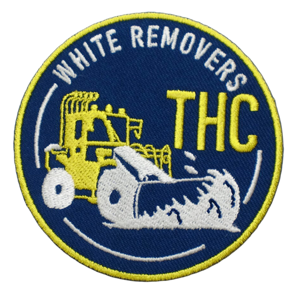 「WHITE REMOVERS」オリジナルワッペン制作事例