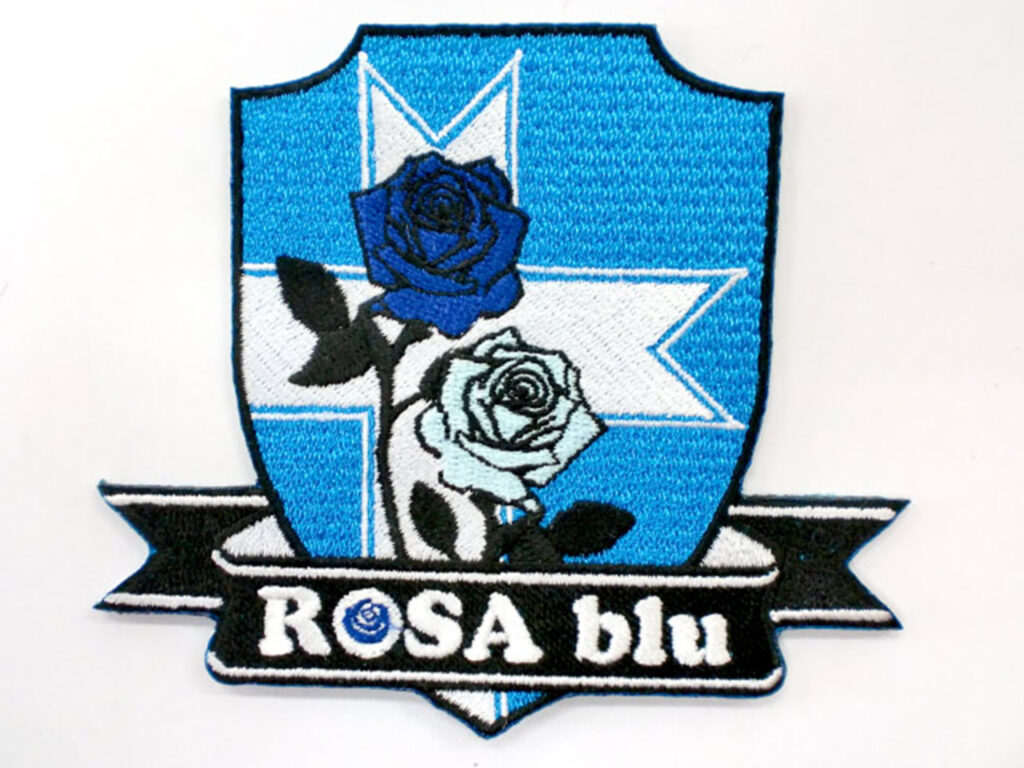 「ROSA blu」オリジナルワッペン制作事例