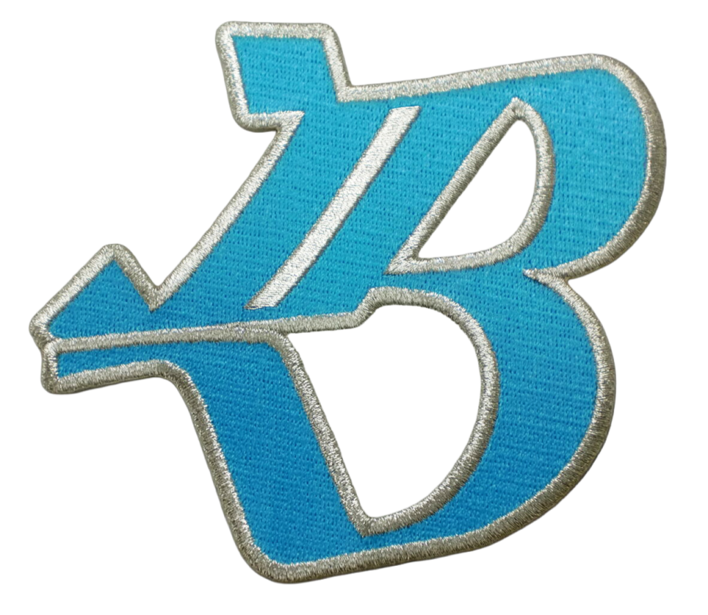 「スラッシュBモノグラム」オリジナルワッペン制作事例