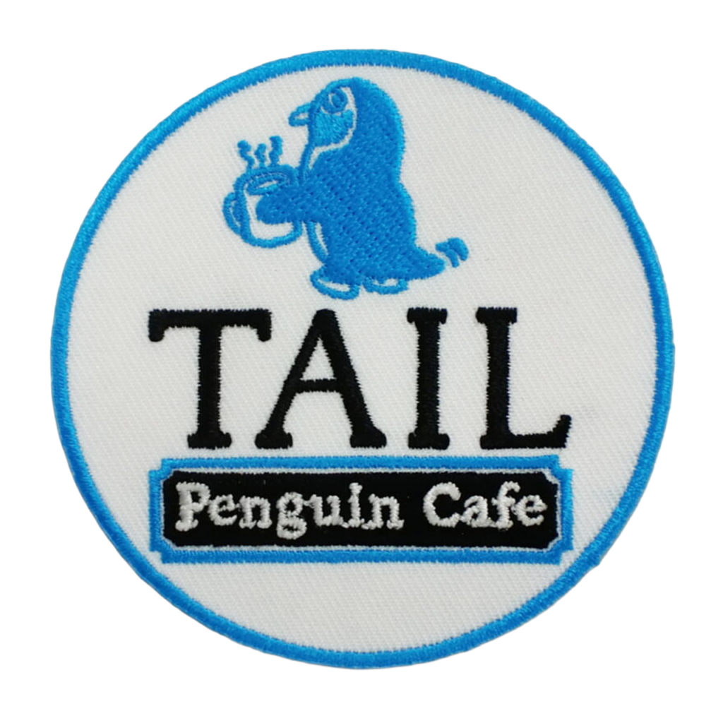 「TAIL Penguin Cafe」オリジナルワッペン制作事例