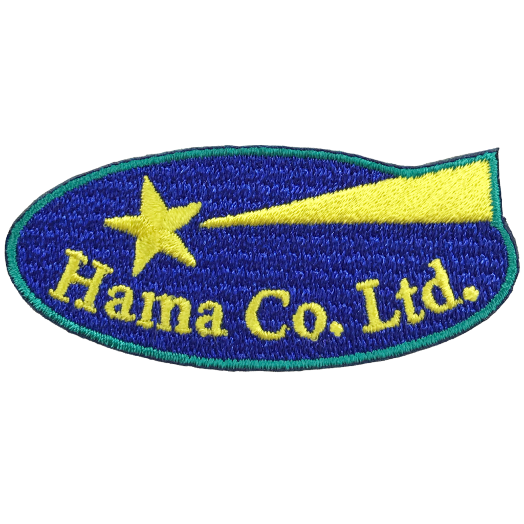 「Hama Co.Ltd.」オリジナルワッペン制作事例