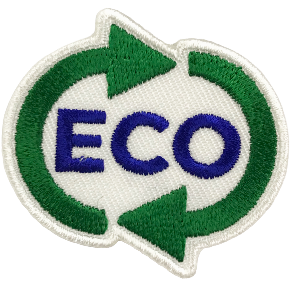 「エコリサイクルシンボル」オリジナルワッペン制作事例